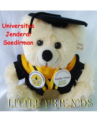 Boneka Wisuda Universitas Jenderal Soedirman (25 cm)